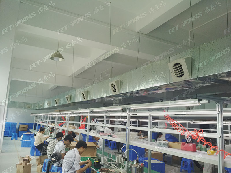 高溫襲來(lái)，惠州車間降溫怎么少得了瑞泰風(fēng)工業(yè)環(huán)保空調(diào)
