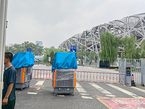 酷暑退散！景區(qū)移動冷風(fēng)機(jī)為您撐起‘清涼保護(hù)傘’